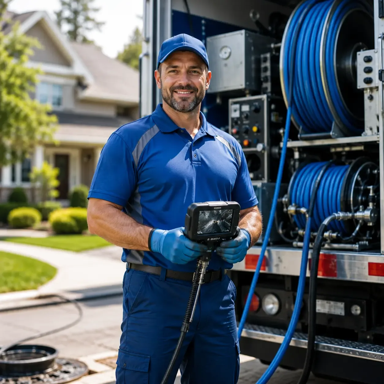 Local outdoor drain cleaning specialists in Compton, IL
